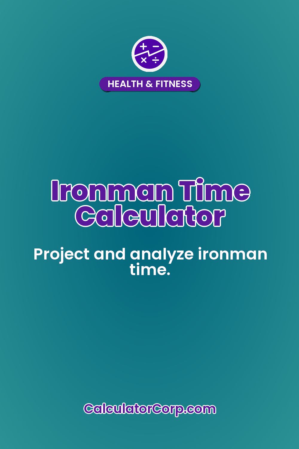 Ironman Time Calculator