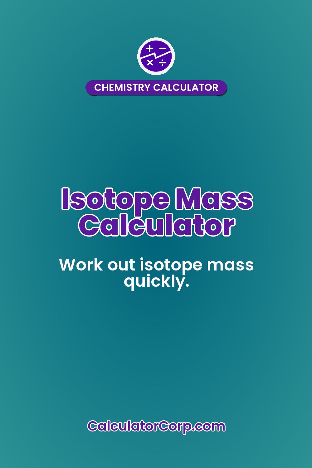Isotope Mass Calculator