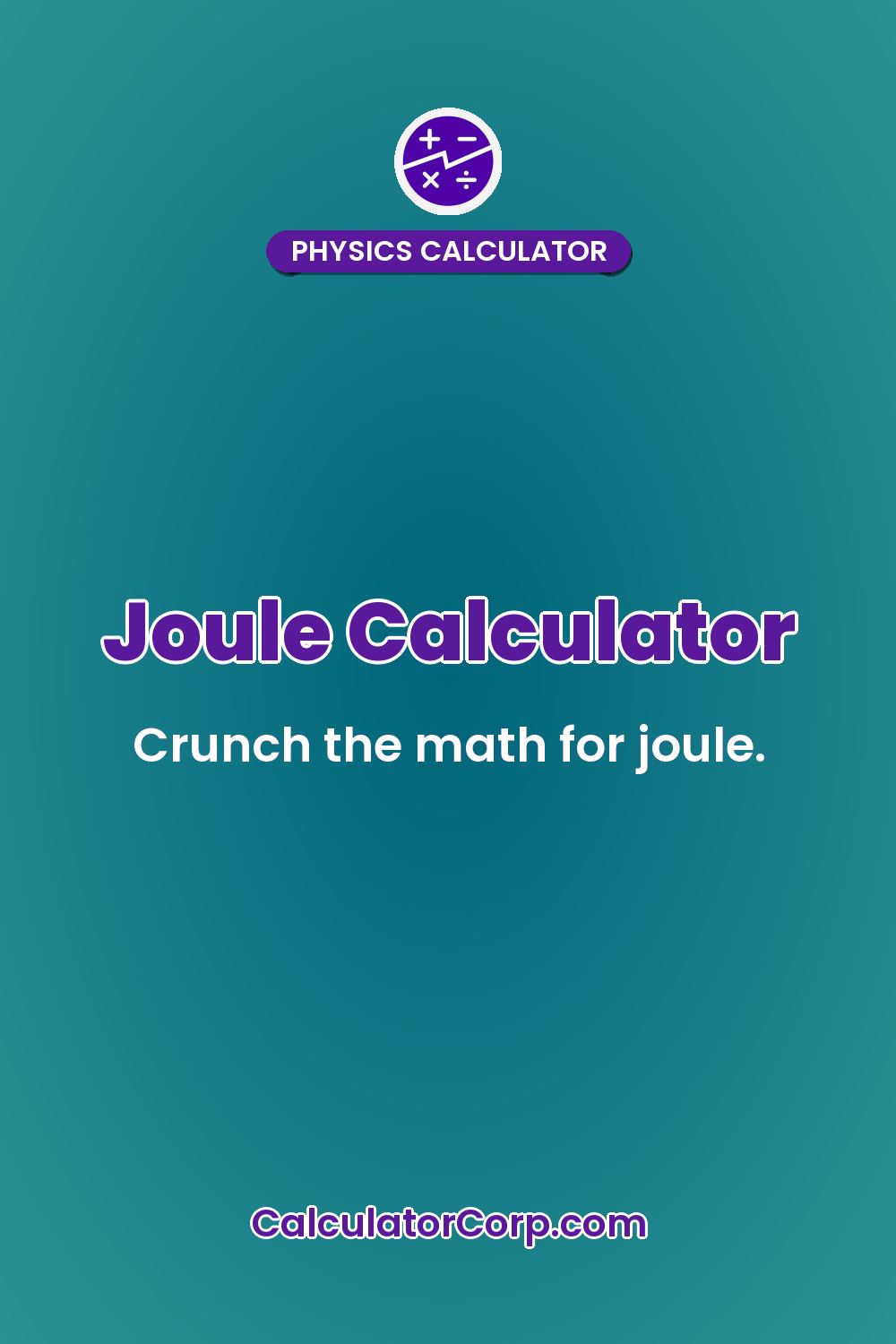 Joule Calculator