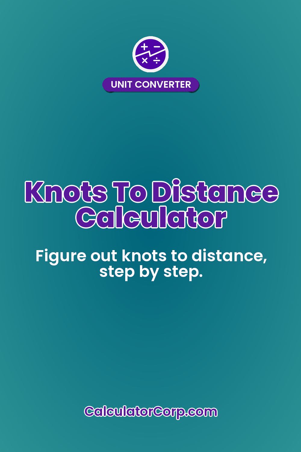 Knots To Distance Calculator