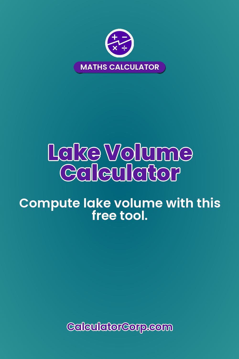 Lake Volume Calculator