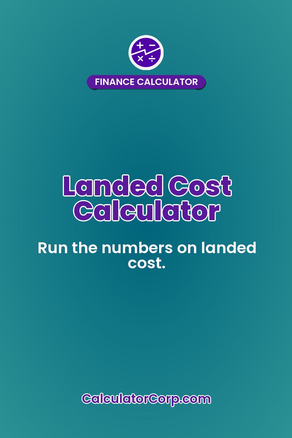 Landed Cost Calculator