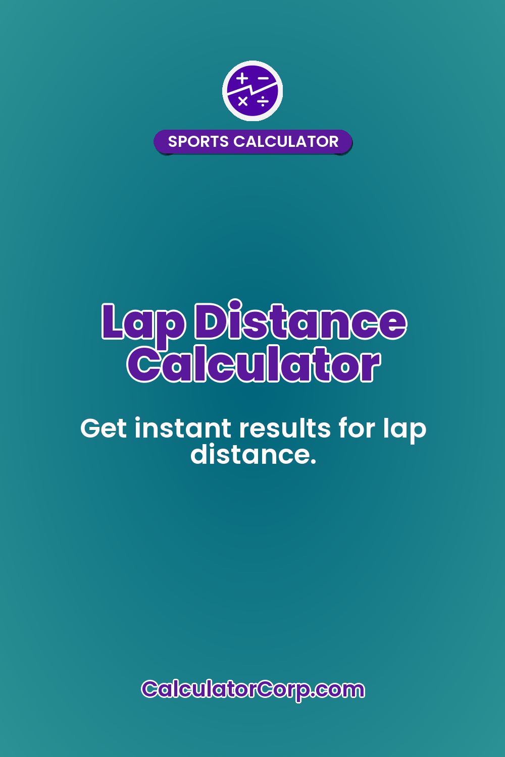 Lap Distance Calculator