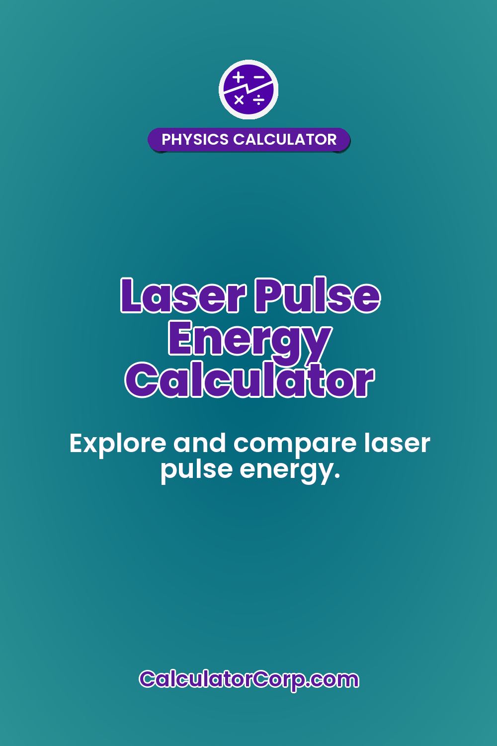 Laser Pulse Energy Calculator