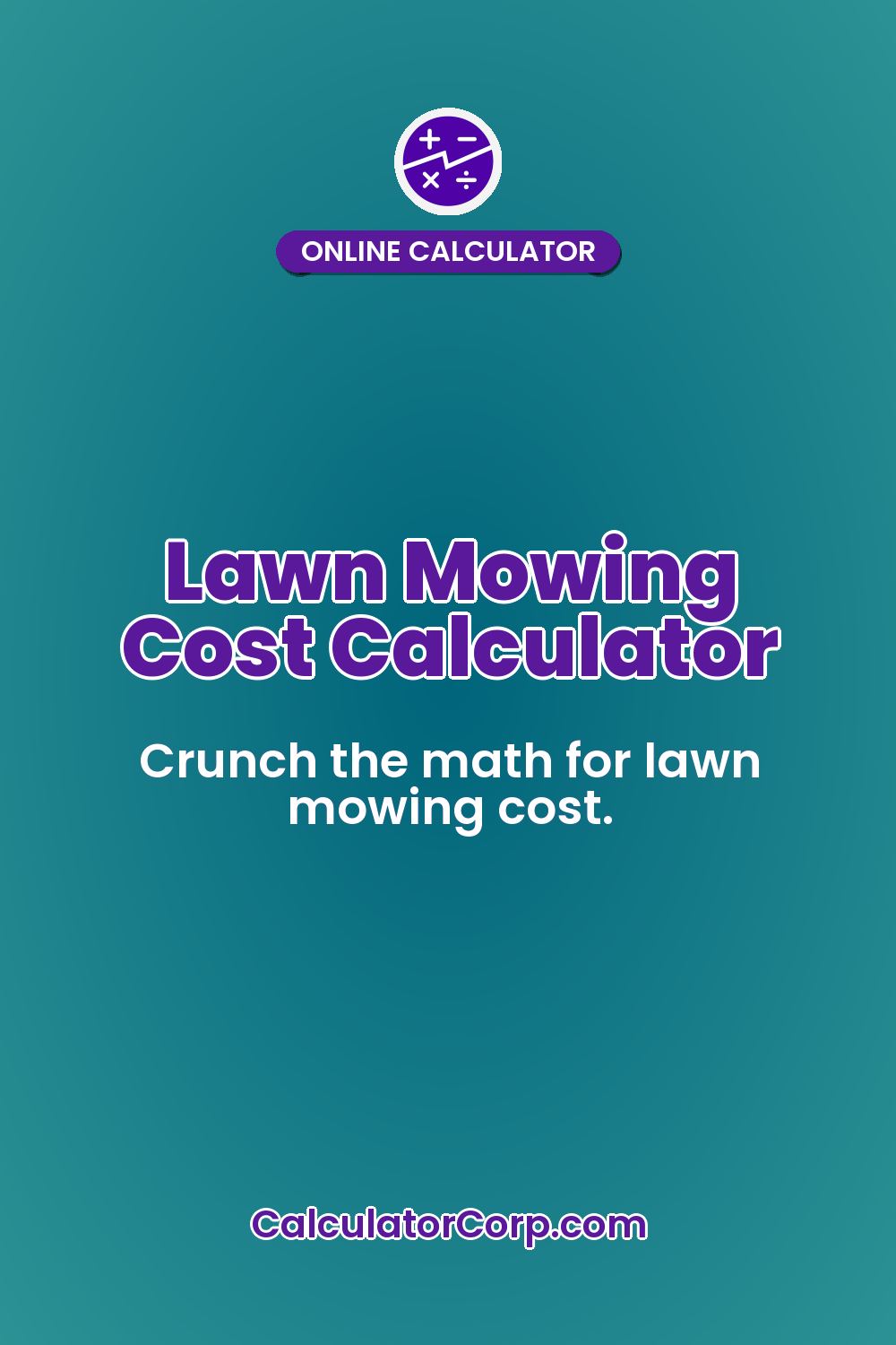 Lawn Mowing Cost Calculator