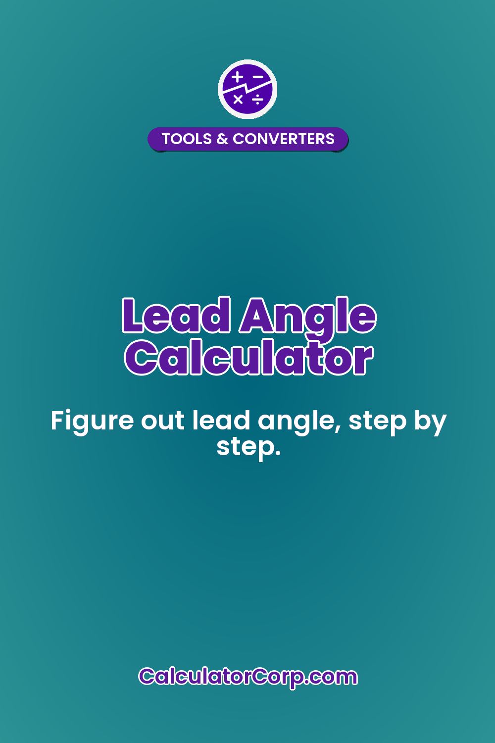 Lead Angle Calculator