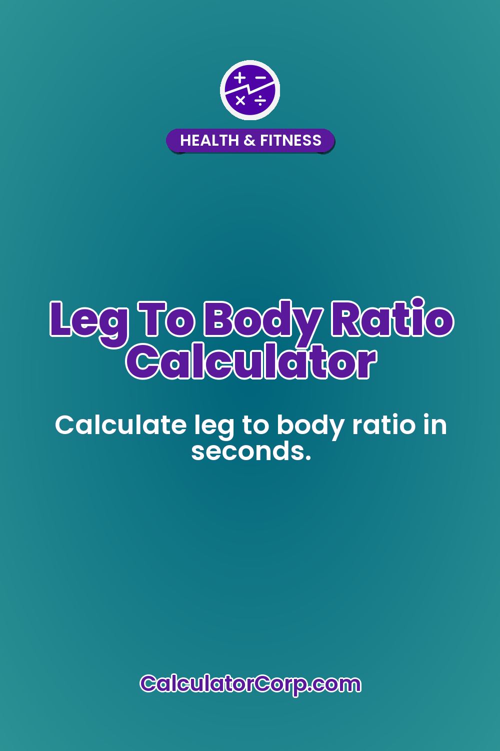 Leg To Body Ratio Calculator