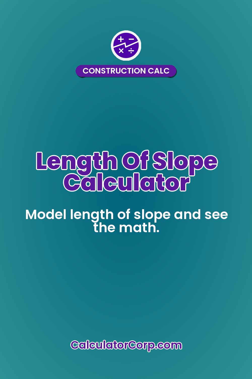 Length Of Slope Calculator
