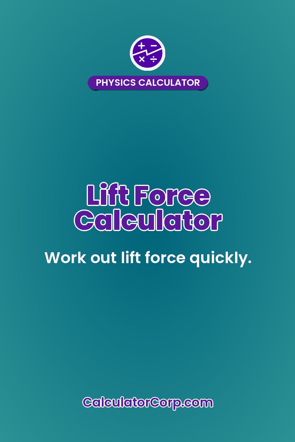 Lift Force Calculator