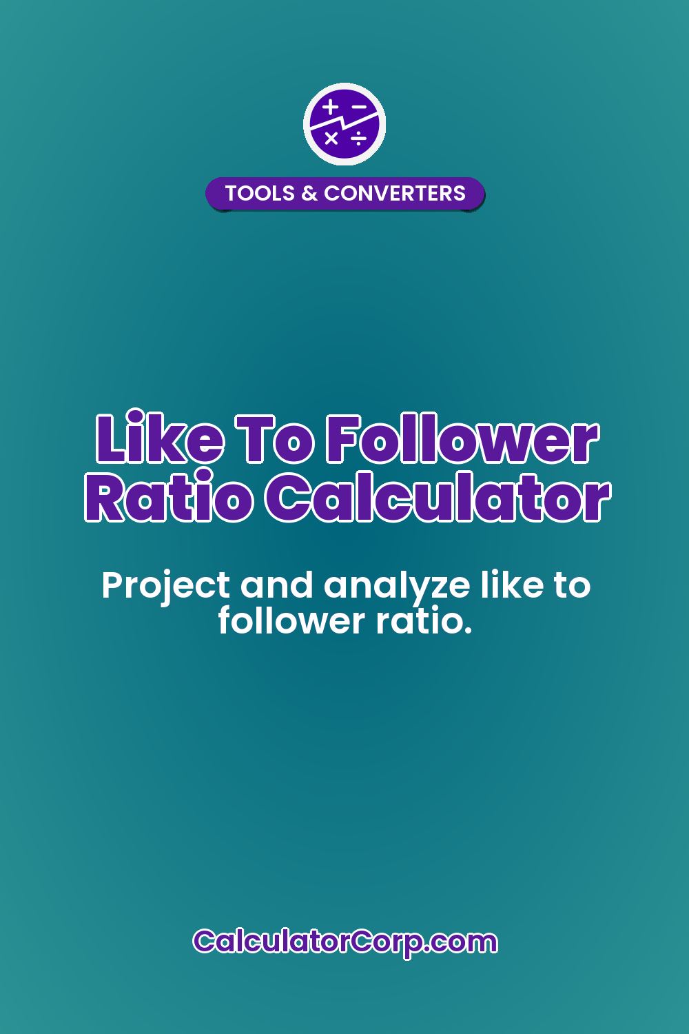 Like To Follower Ratio Calculator