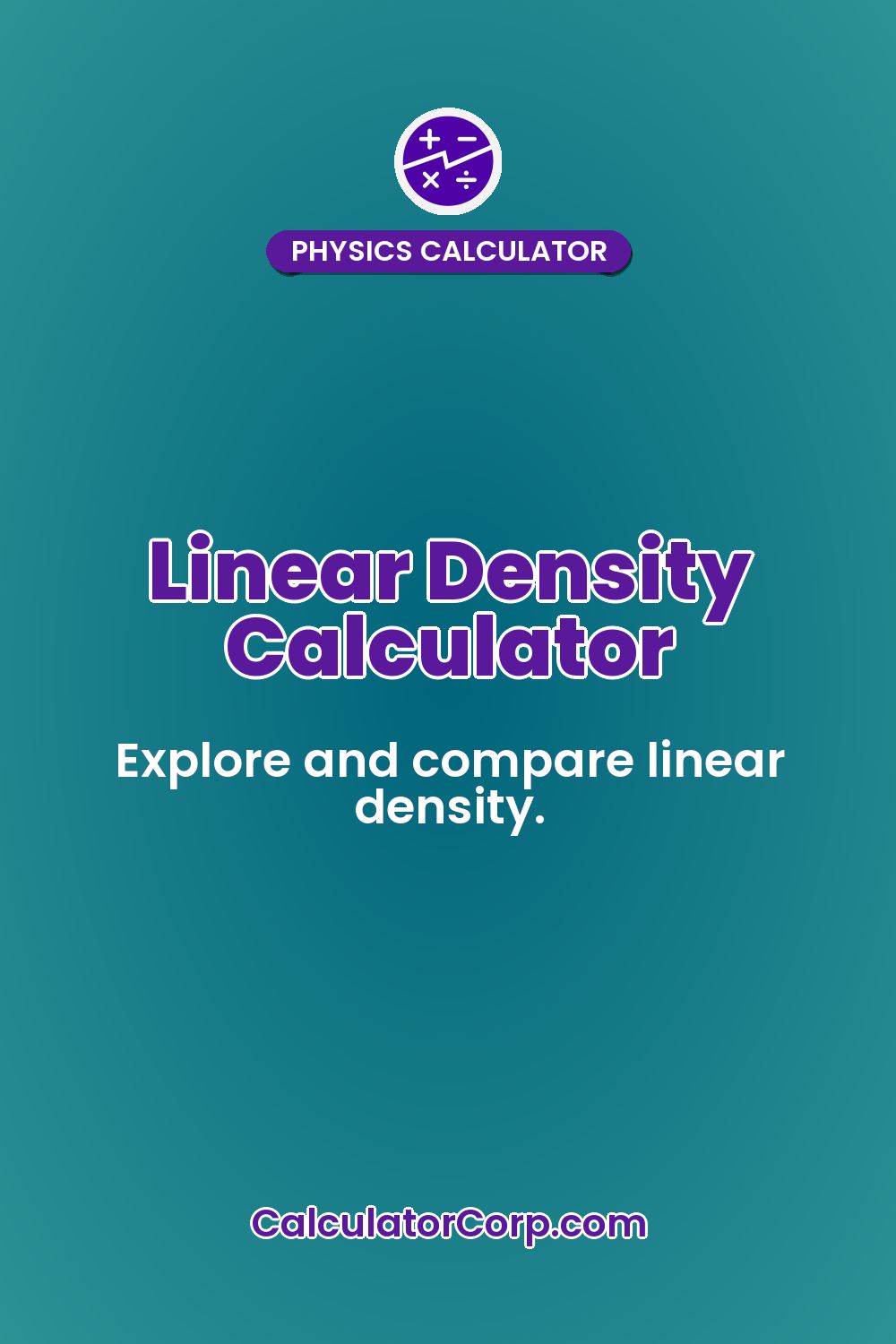 Linear Density Calculator