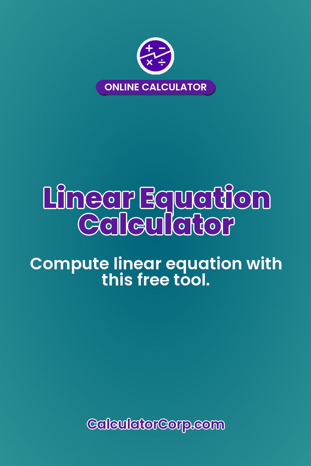 Linear Equation Calculator