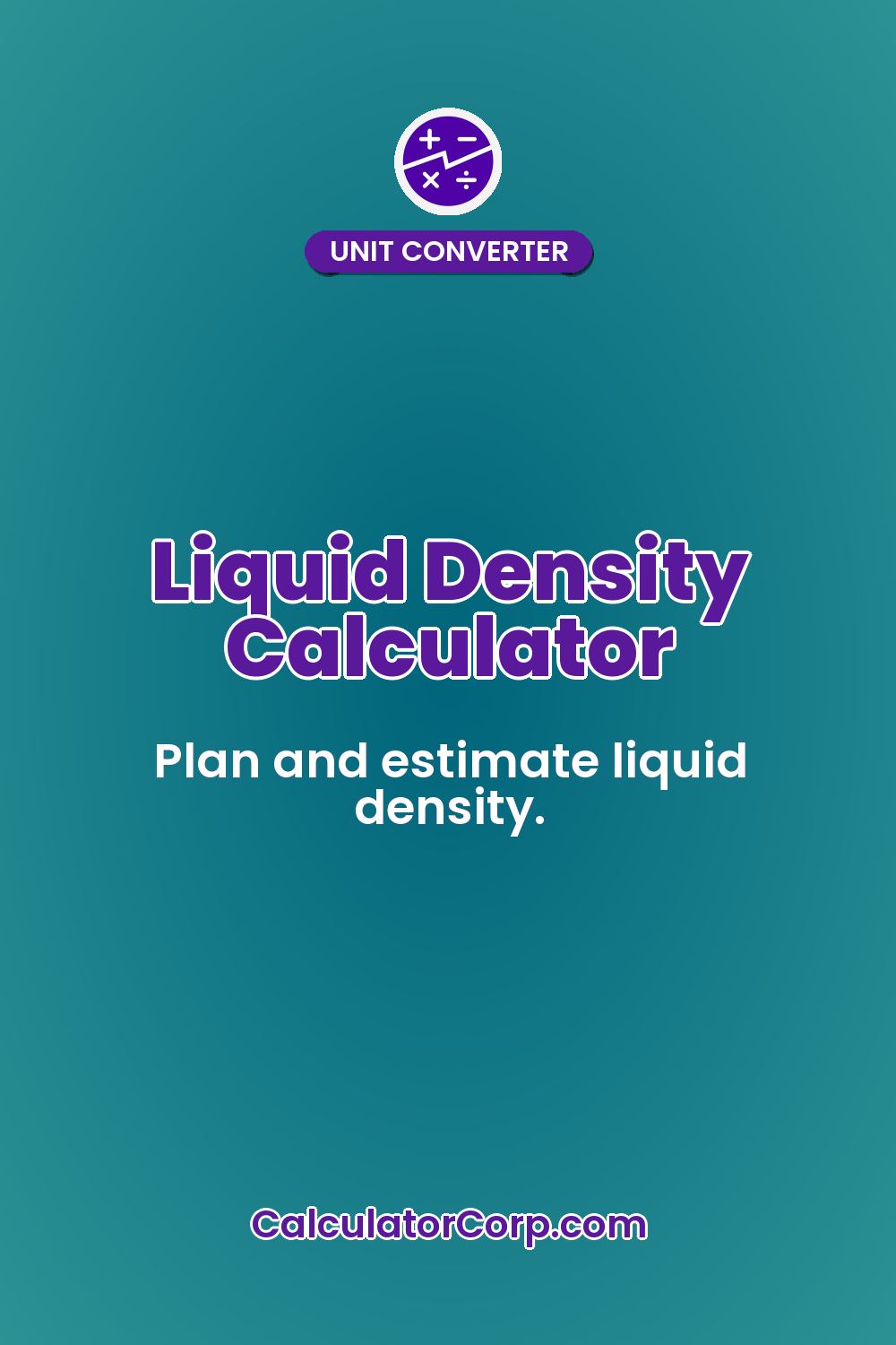 Liquid Density Calculator