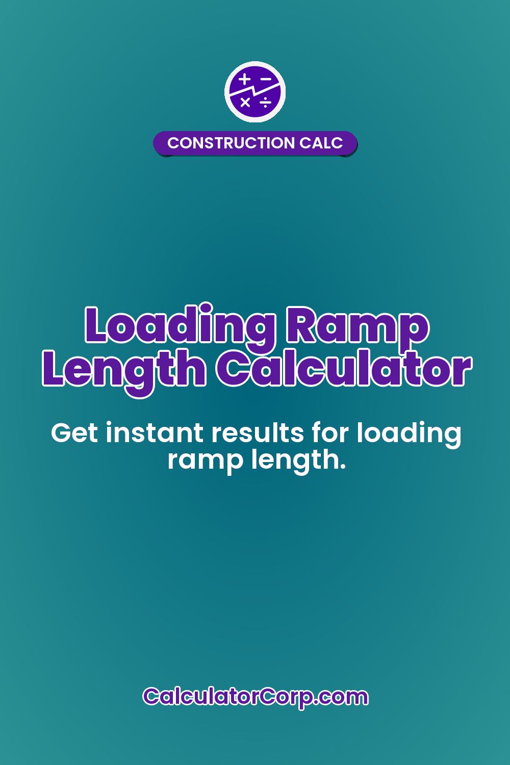 Loading Ramp Length Calculator