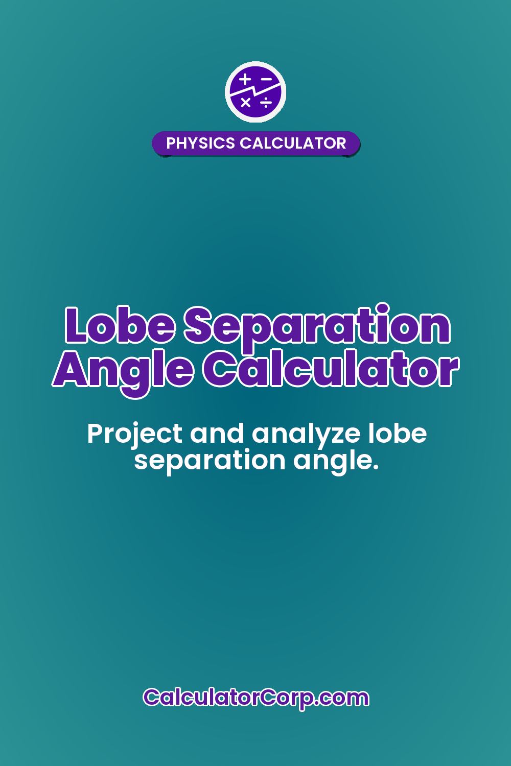Lobe Separation Angle Calculator