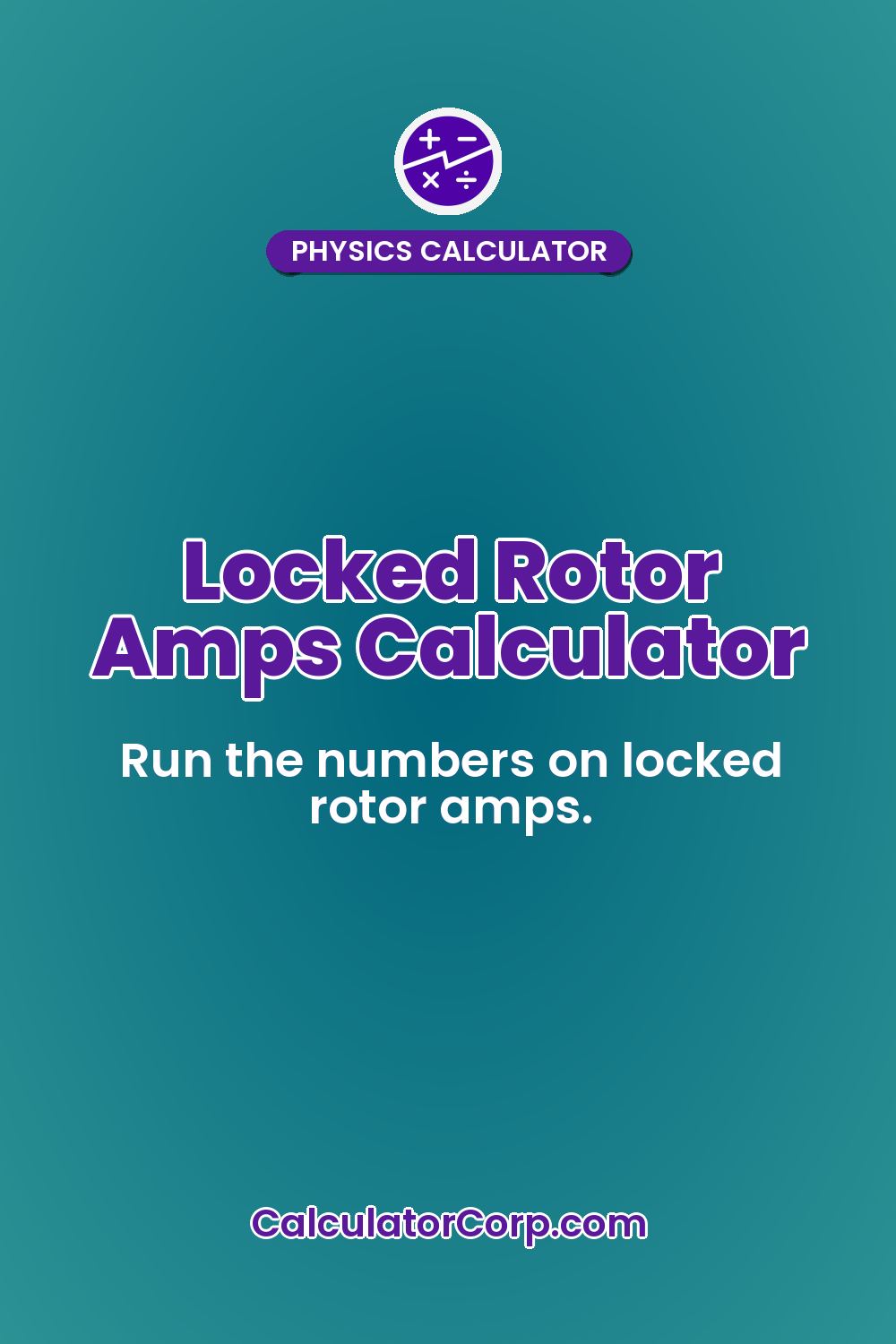 Locked Rotor Amps Calculator