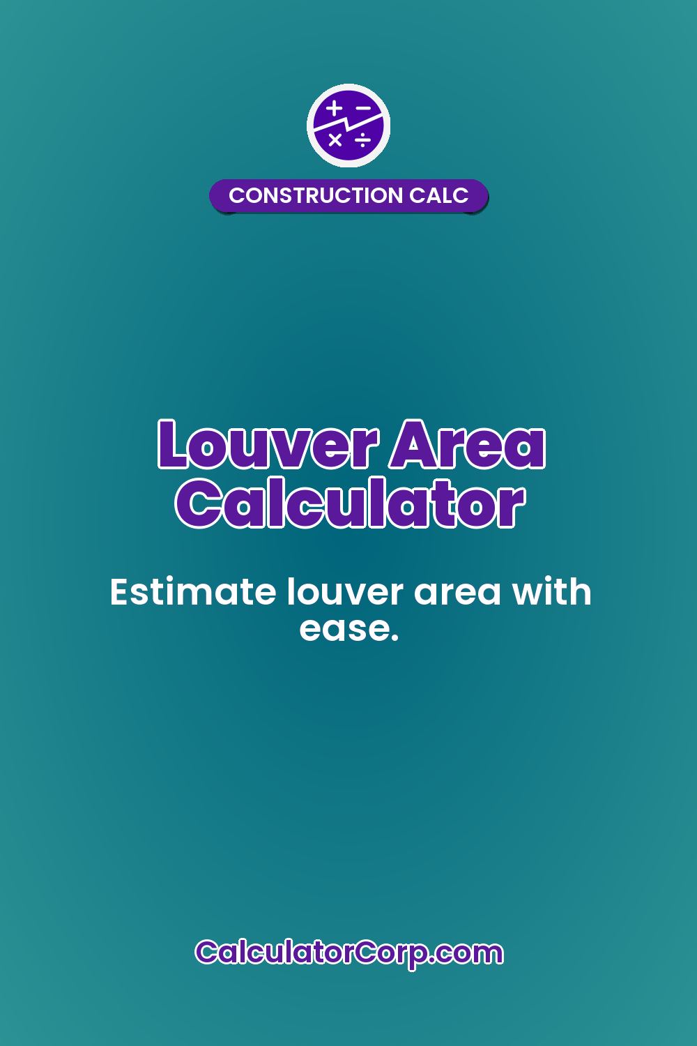 Louver Area Calculator