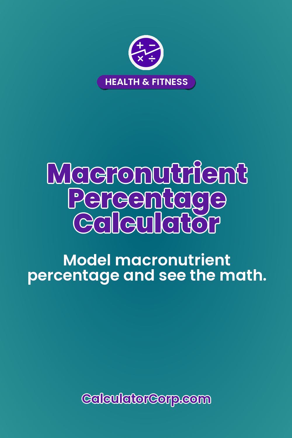 Macronutrient Percentage Calculator