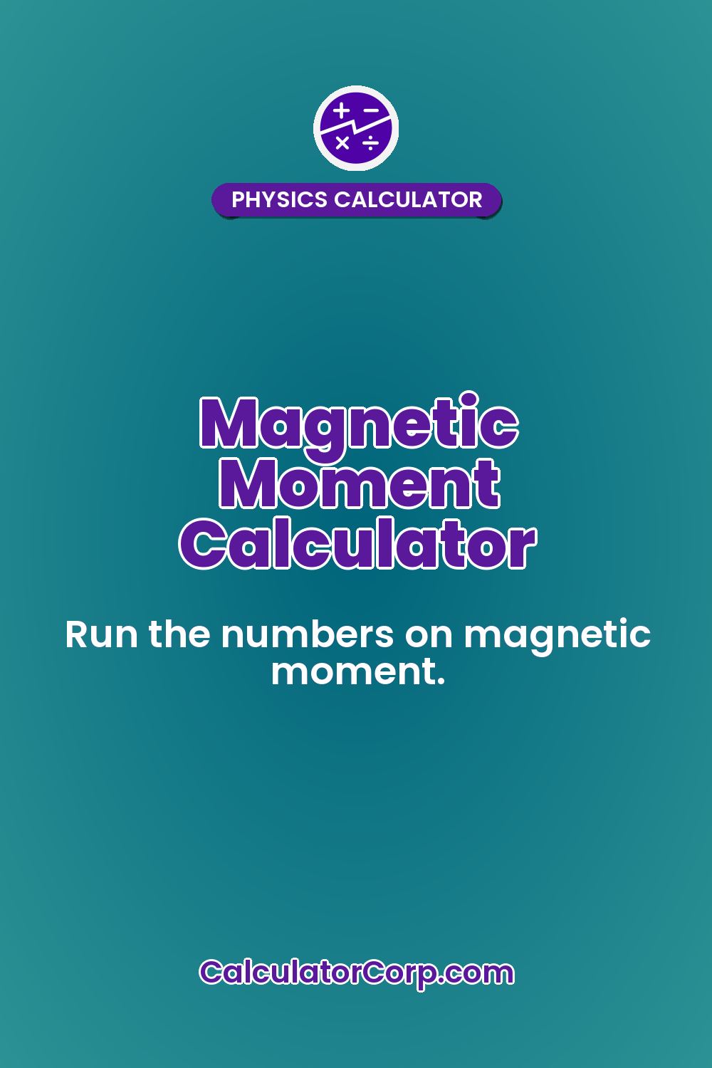 Magnetic Moment Calculator