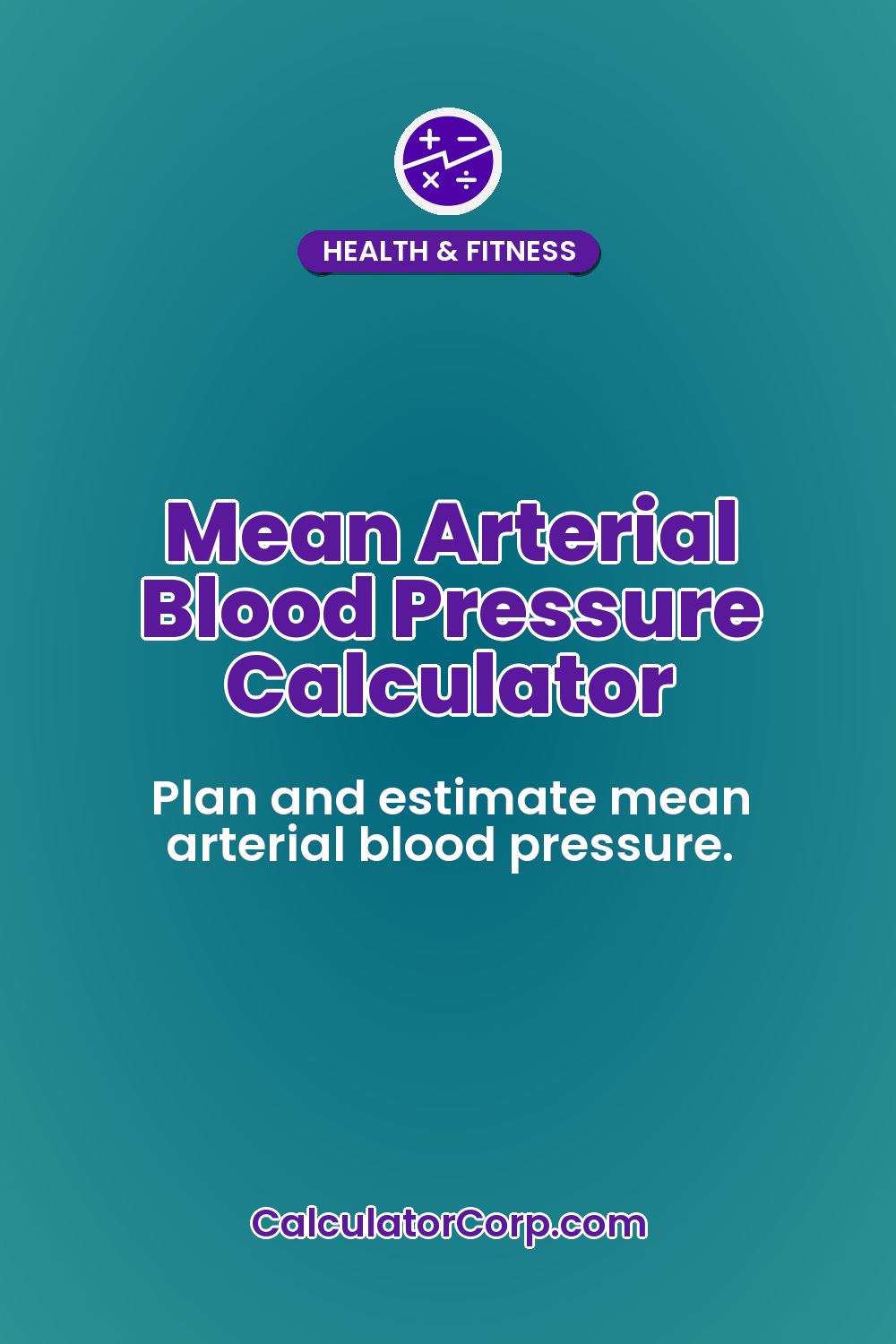 Mean Arterial Blood Pressure Calculator