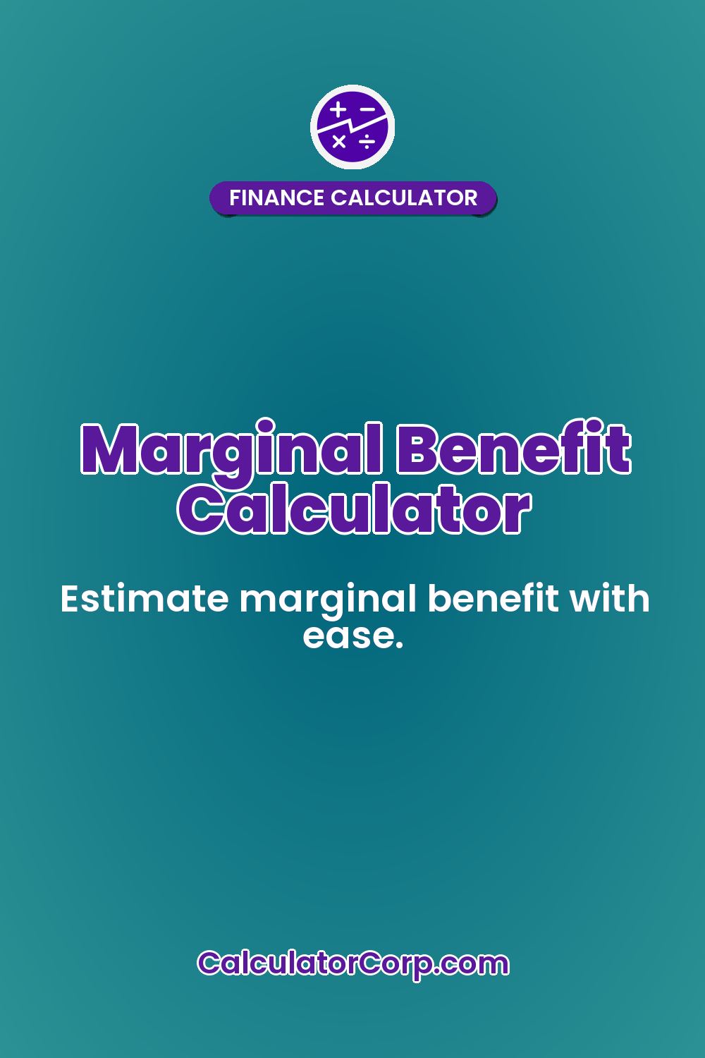 Marginal Benefit Calculator