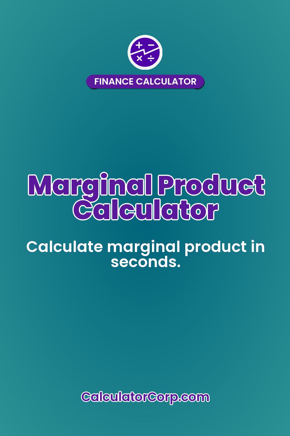 Marginal Product Calculator