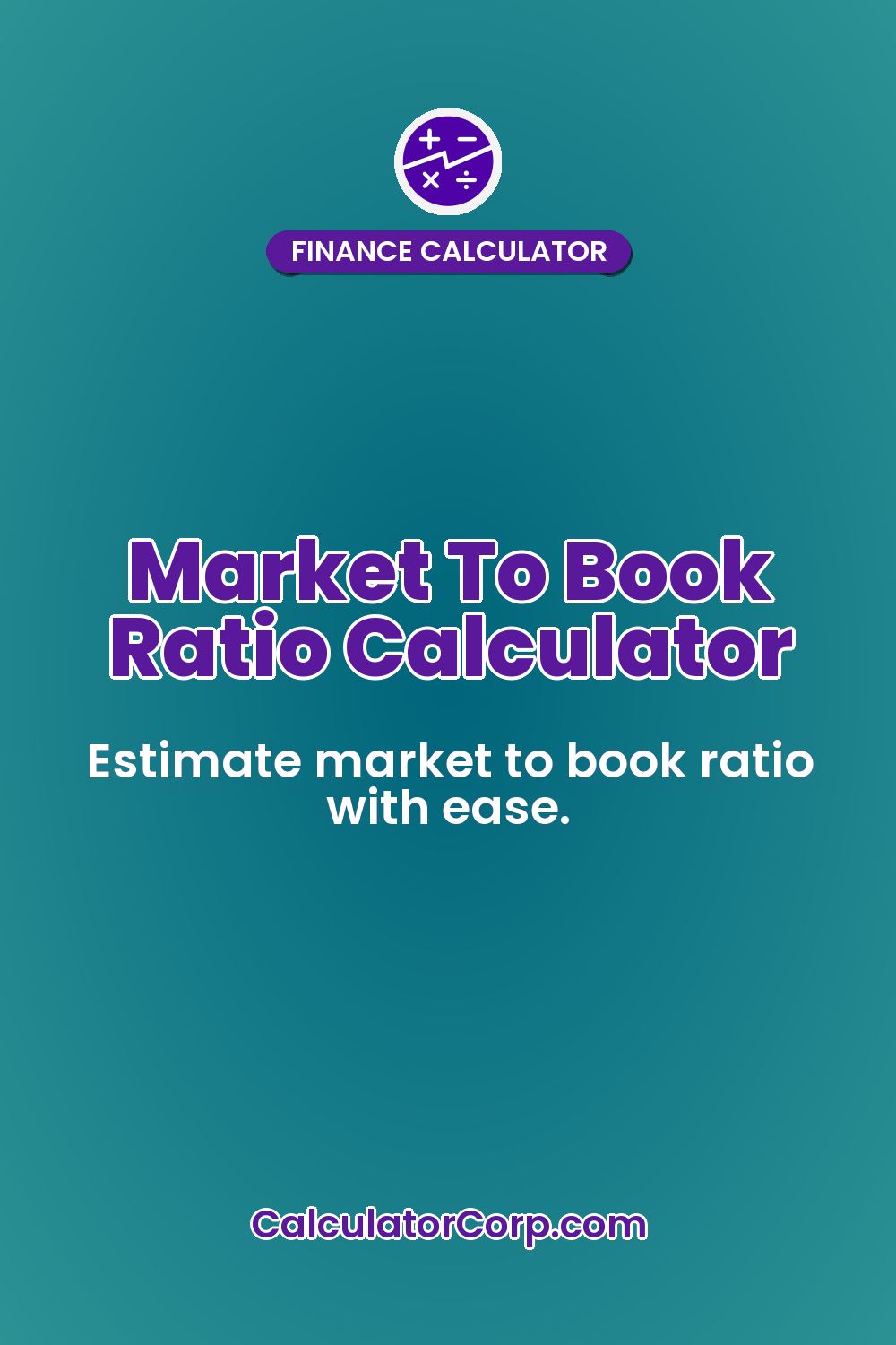 Market To Book Ratio Calculator