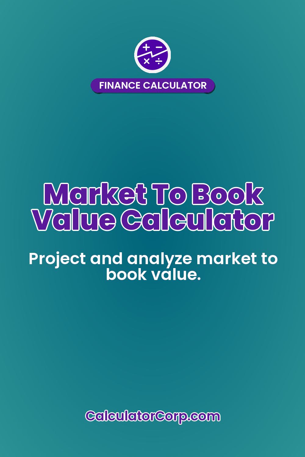 Market To Book Value Calculator