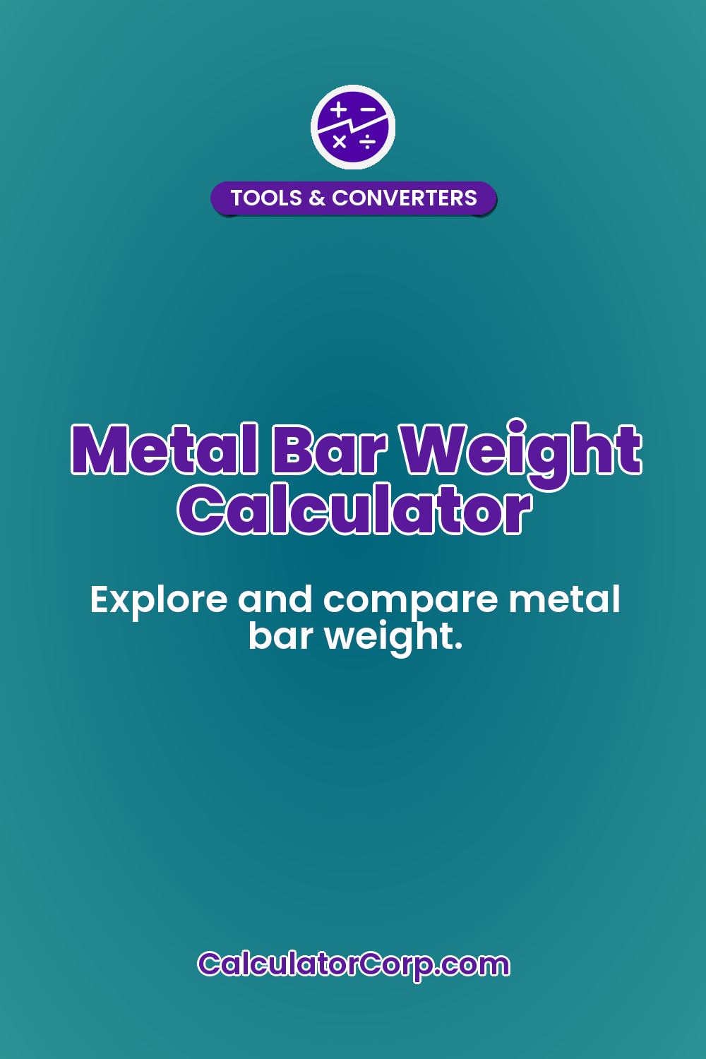 Metal Bar Weight Calculator
