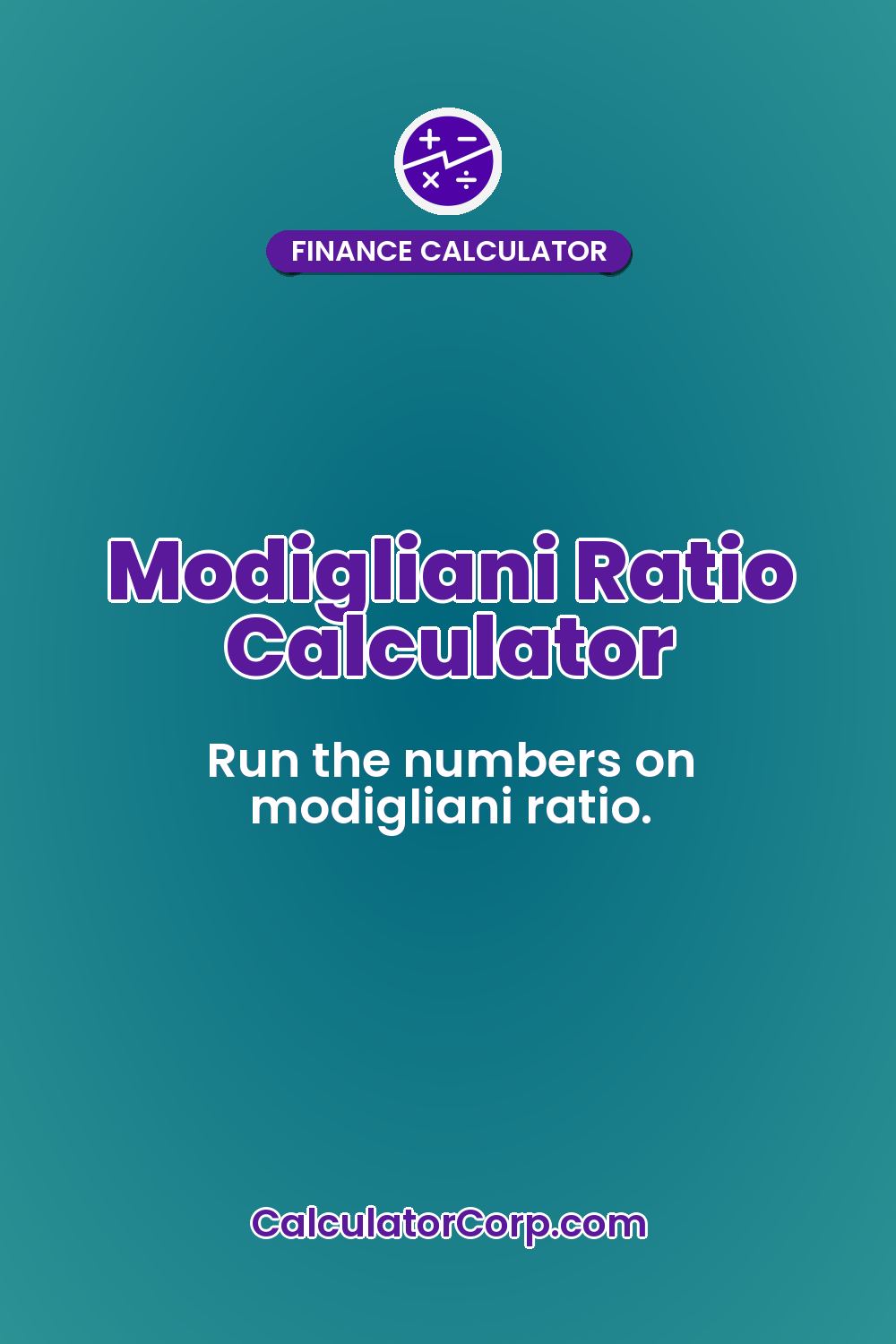 Modigliani Ratio Calculator