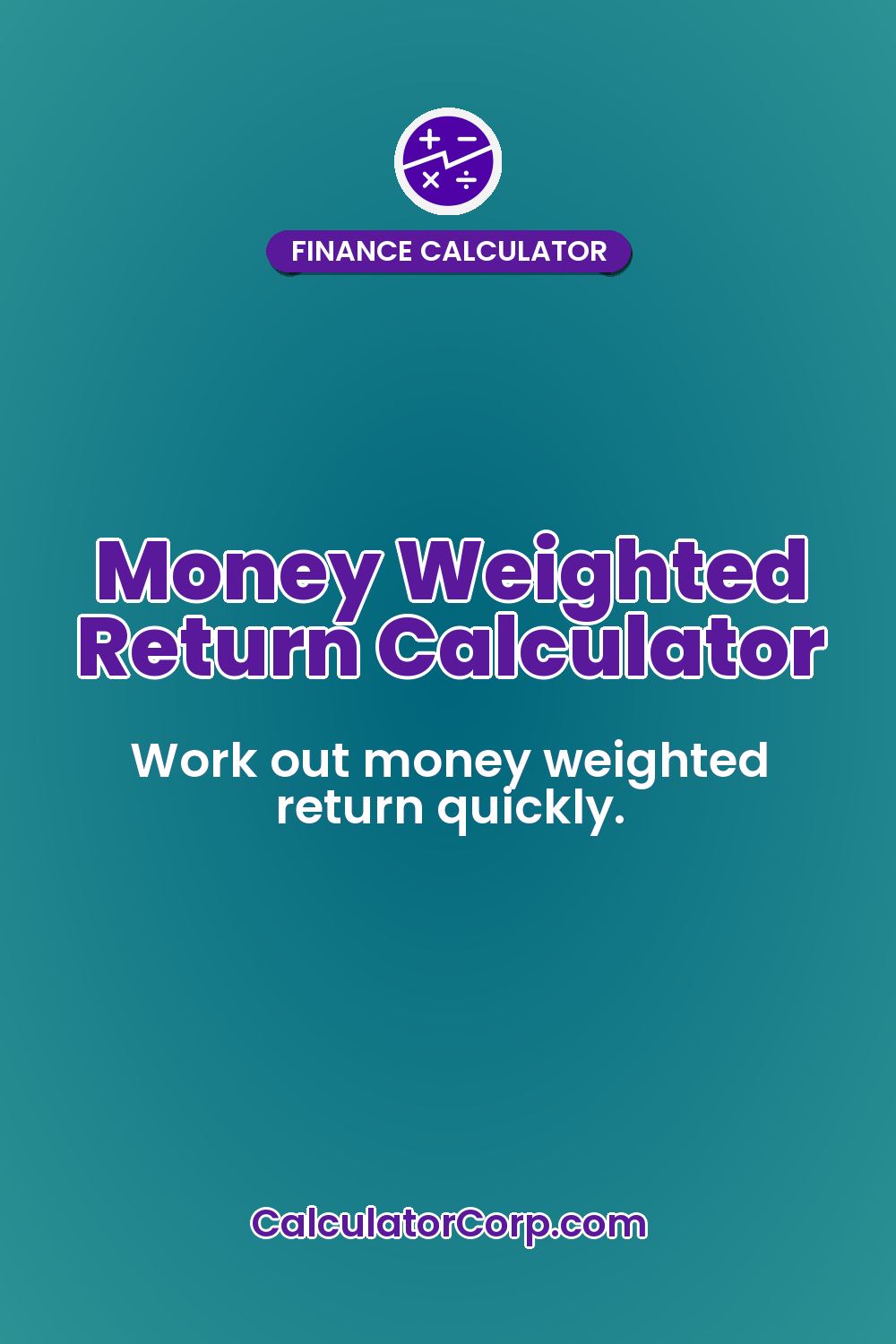 Money Weighted Return Calculator