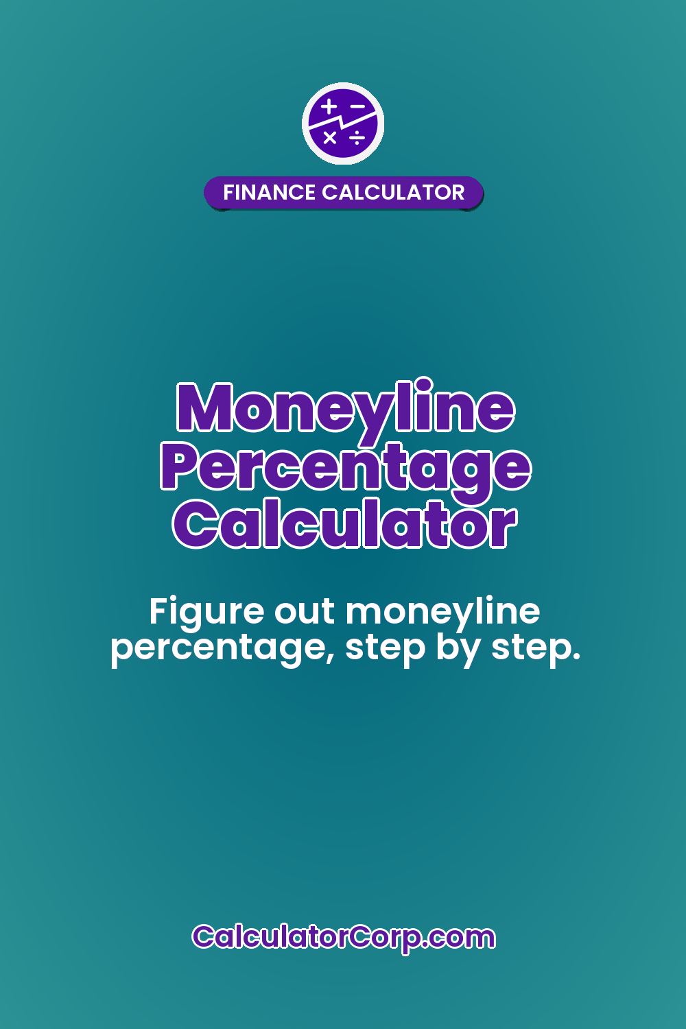 Moneyline Percentage Calculator