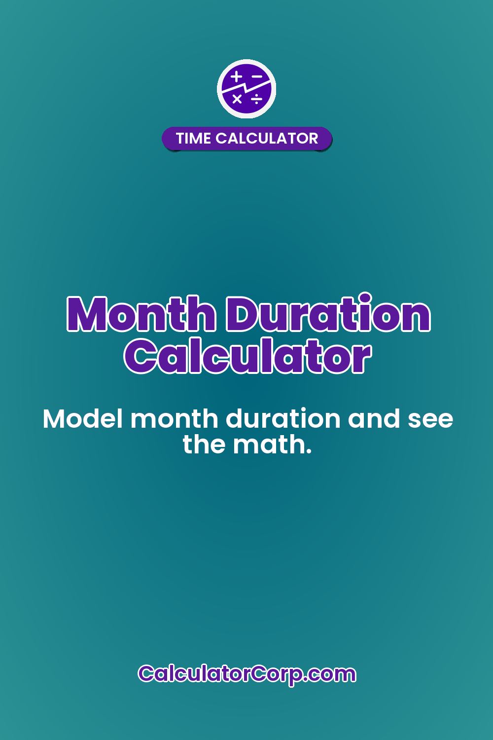 Month Duration Calculator