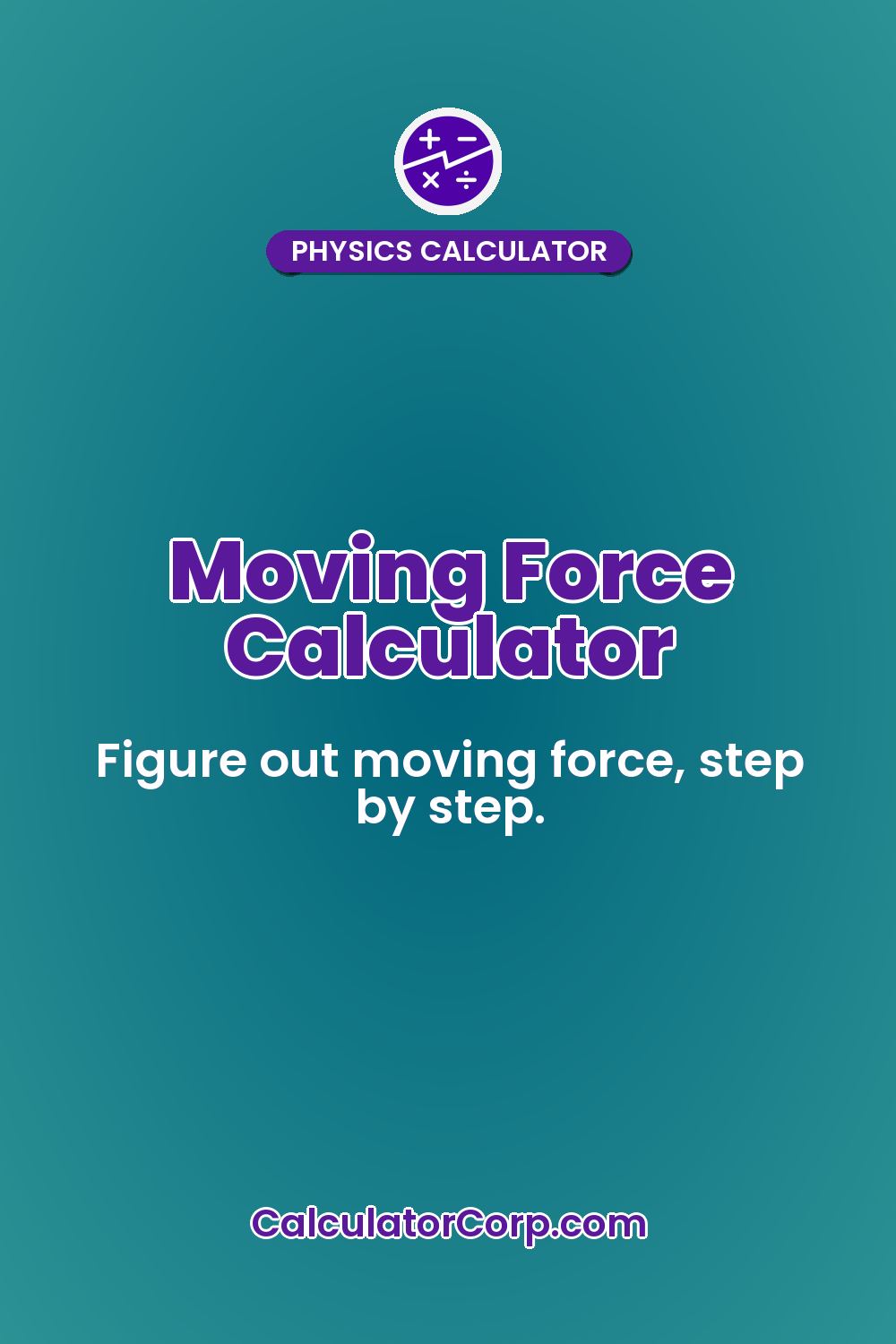 Moving Force Calculator