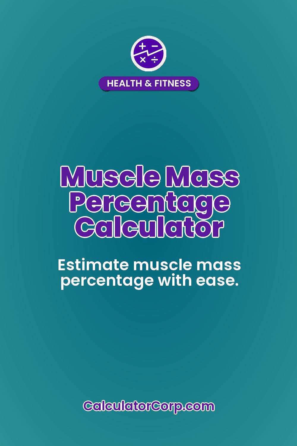 Muscle Mass Percentage Calculator