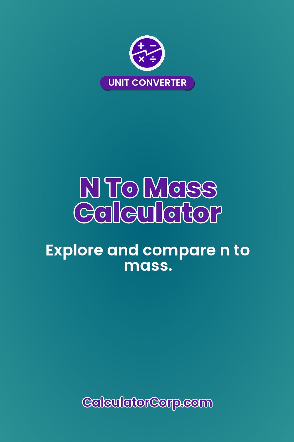 N To Mass Calculator