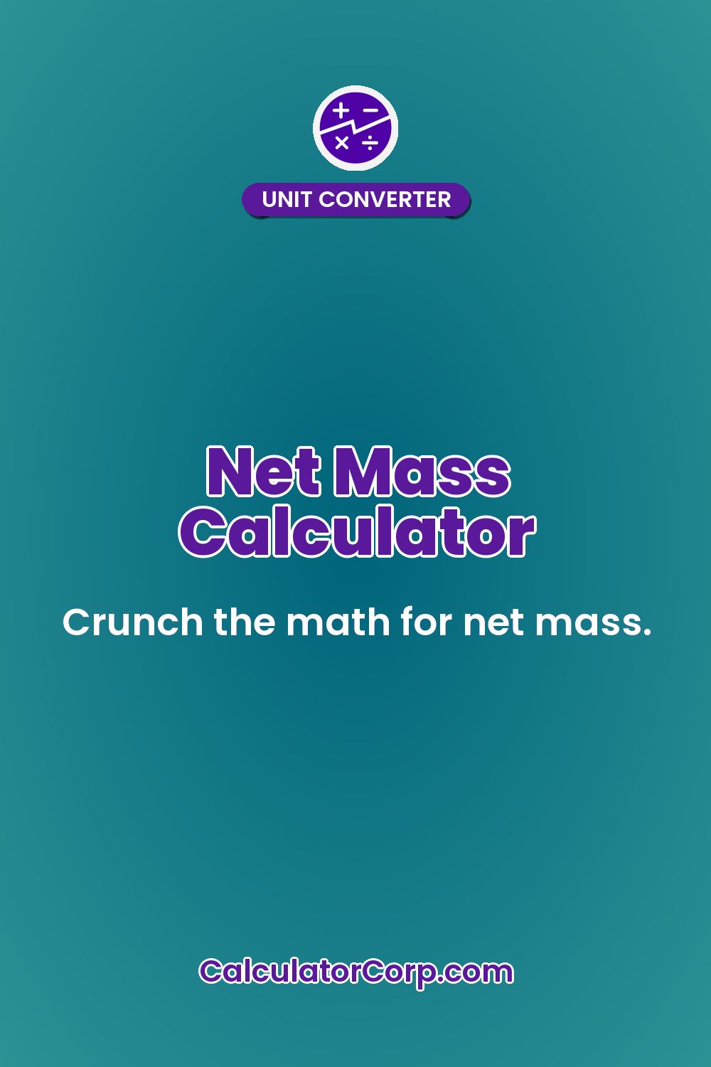 Net Mass Calculator