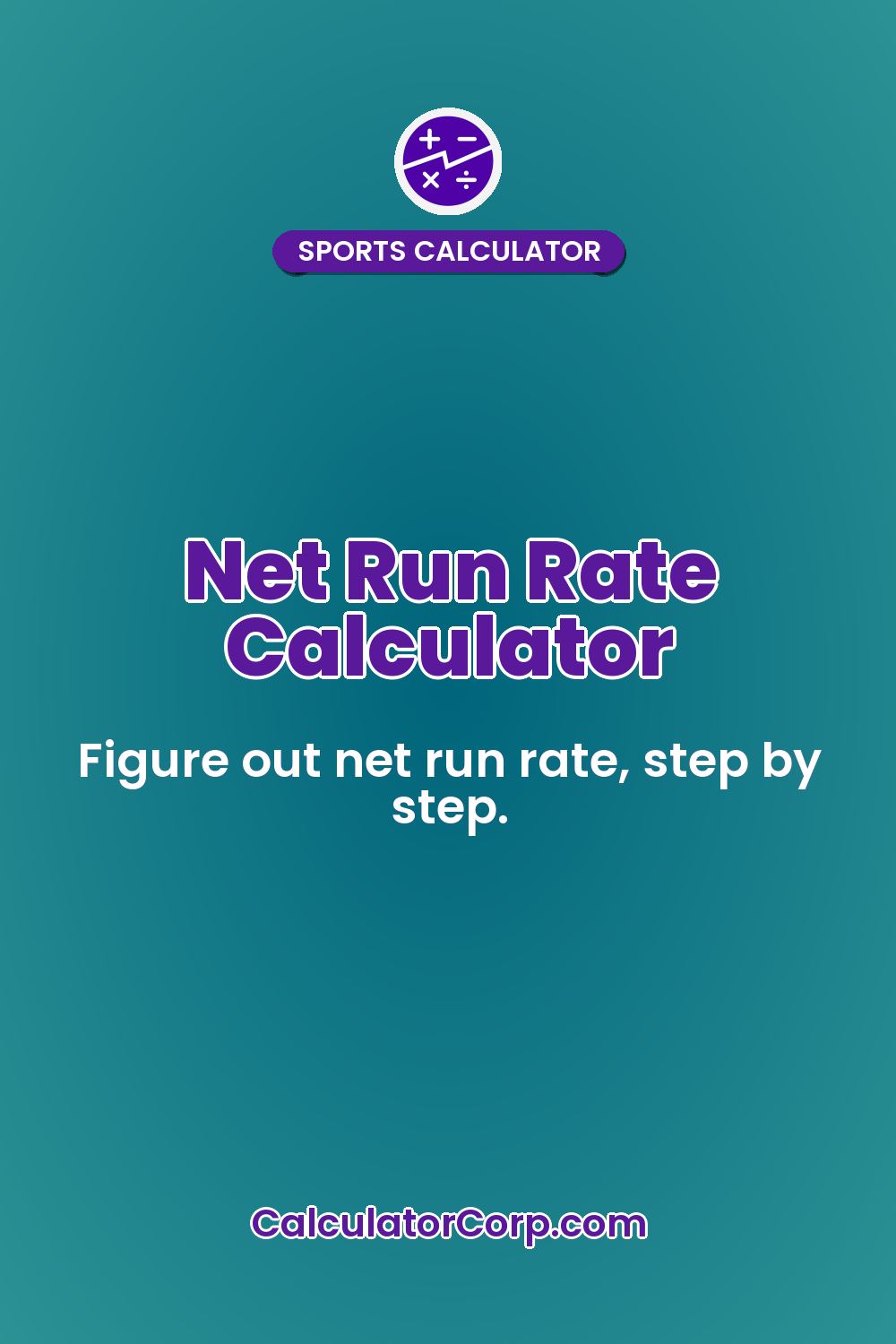 Net Run Rate Calculator