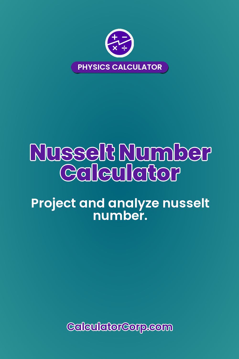 Nusselt Number Calculator