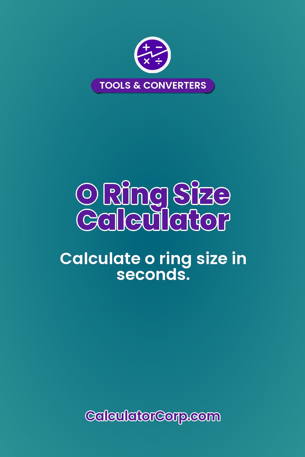 O Ring Size Calculator