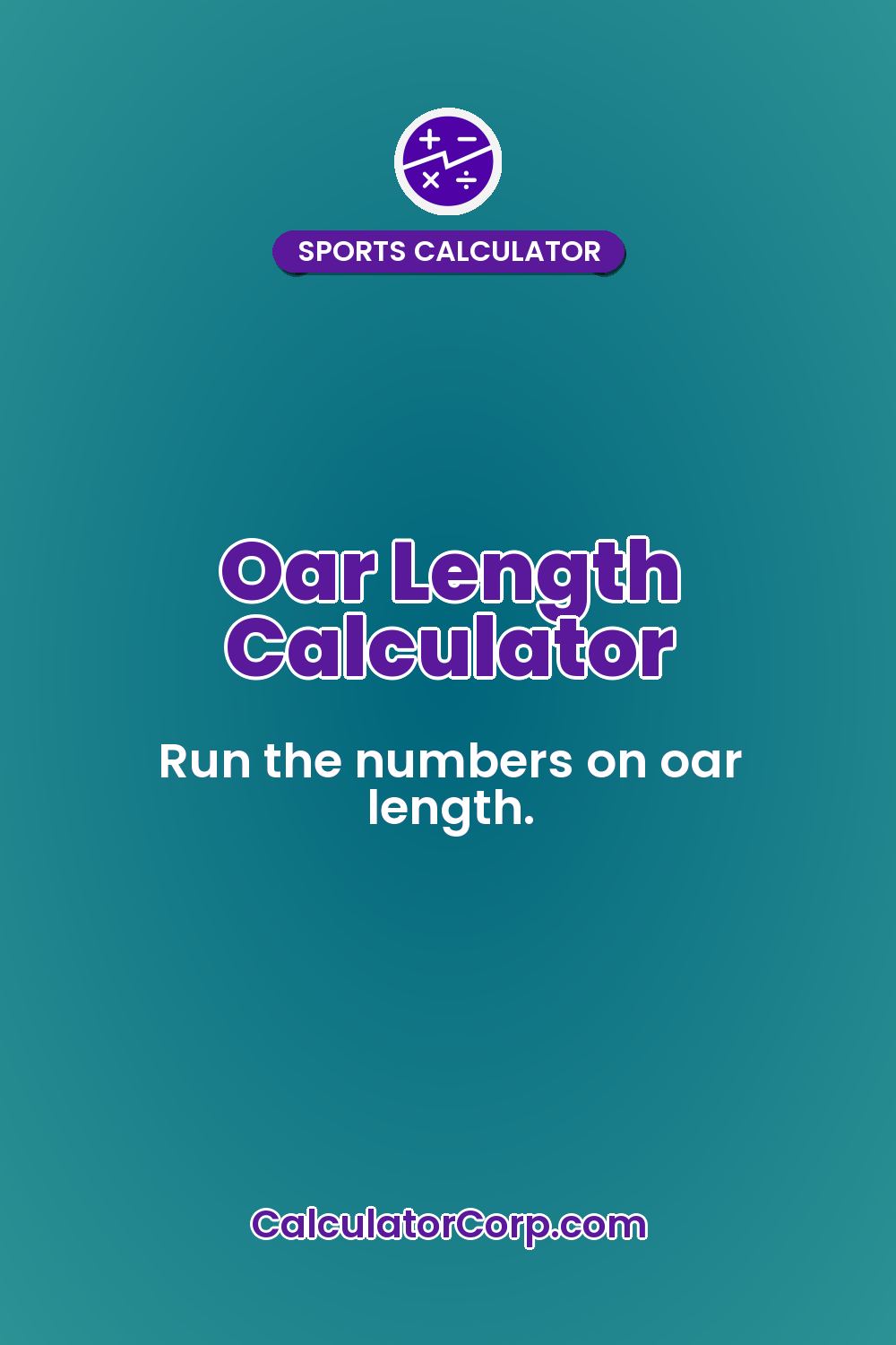 Oar Length Calculator