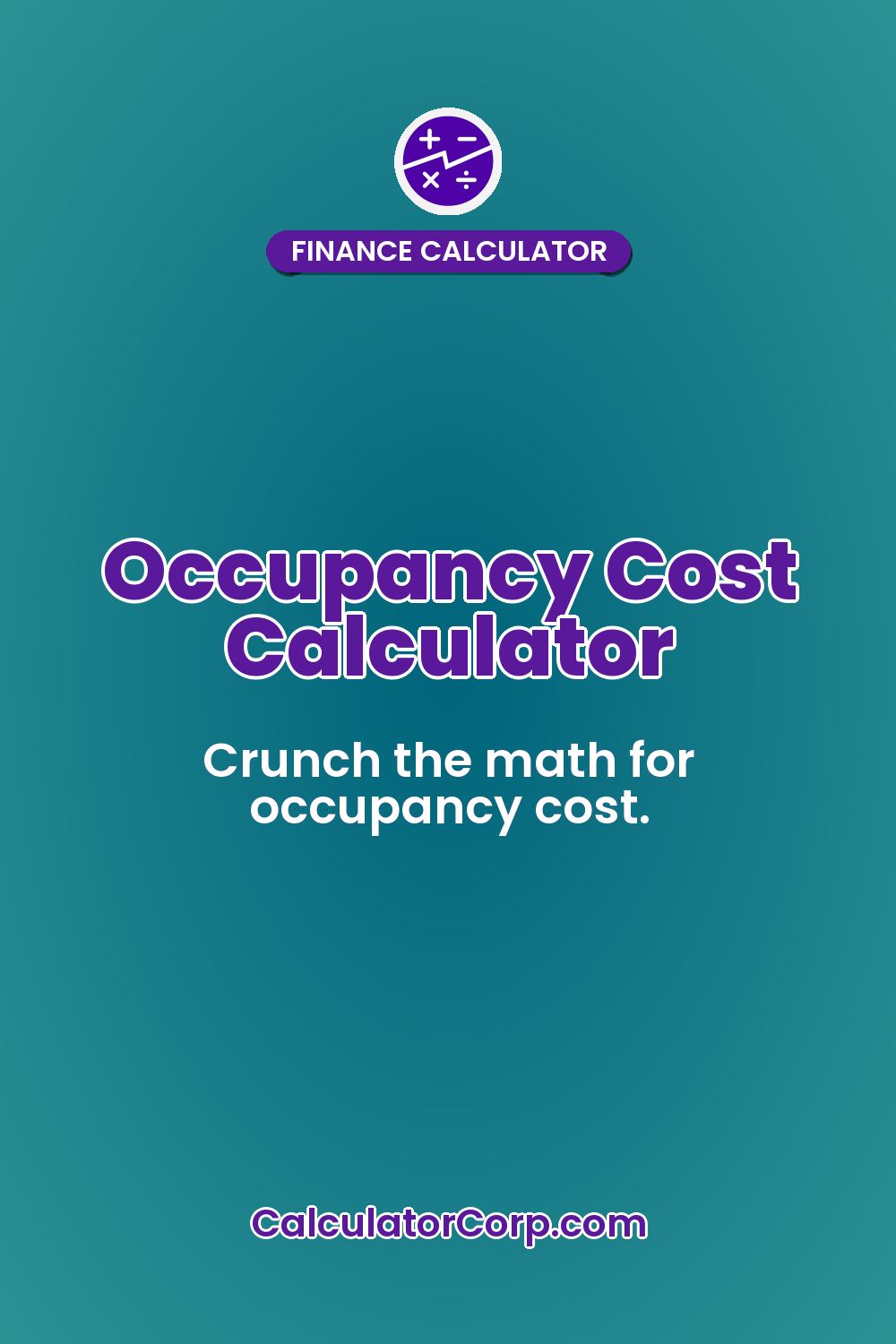 Occupancy Cost Calculator