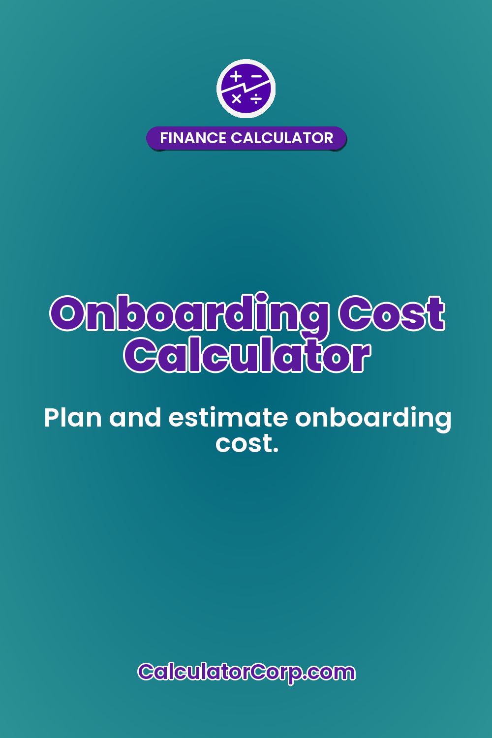 Onboarding Cost Calculator