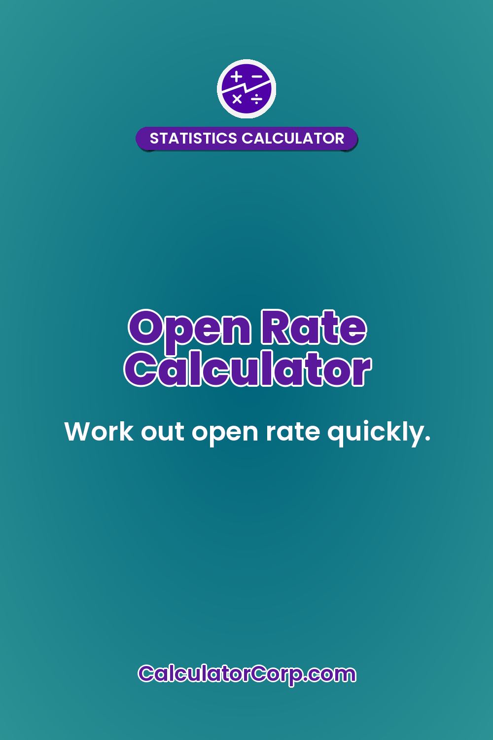 Open Rate Calculator