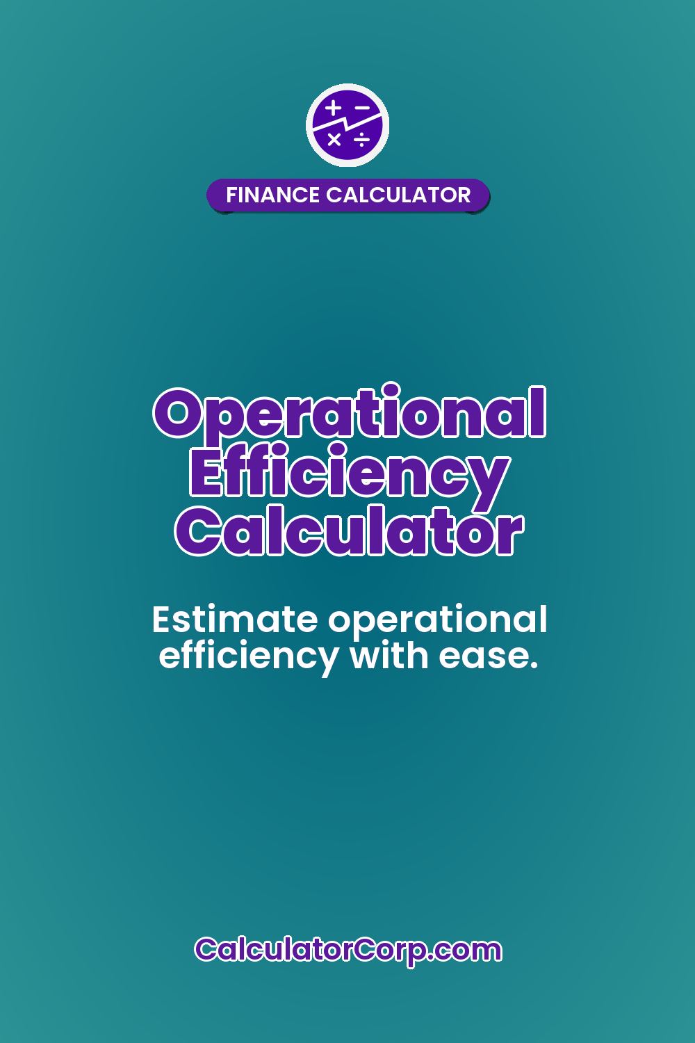 Operational Efficiency Calculator