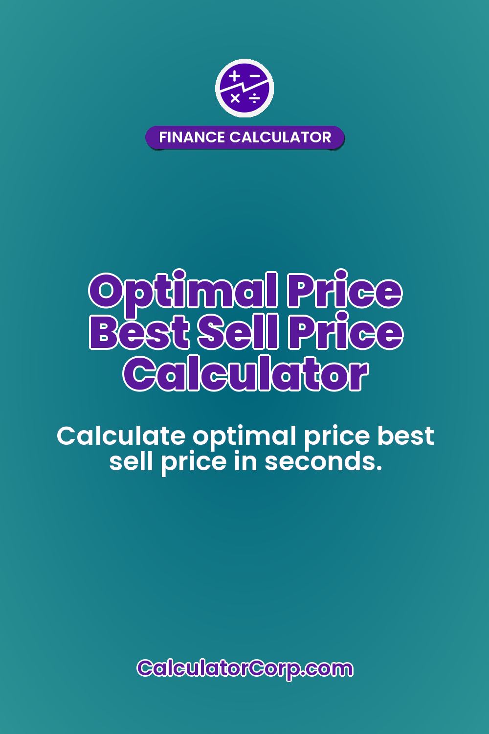 Optimal Price Best Sell Price Calculator
