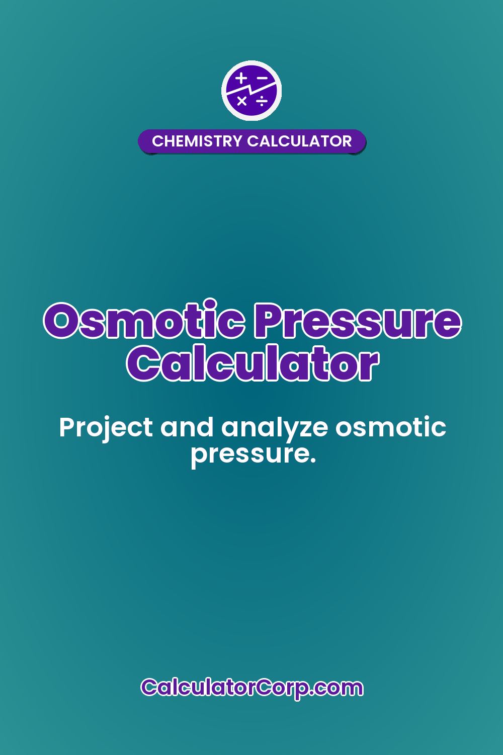 Osmotic Pressure Calculator
