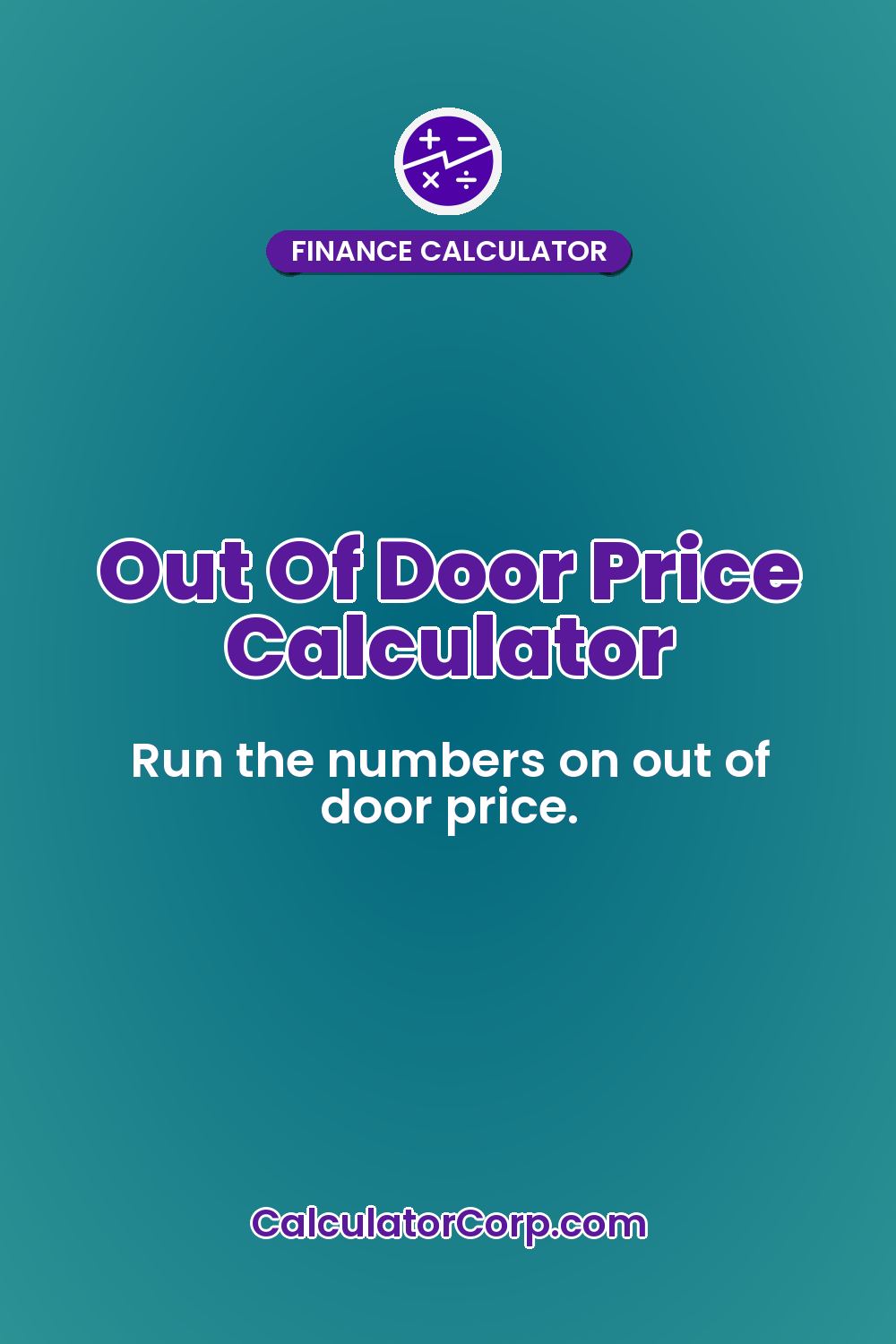 Out Of Door Price Calculator