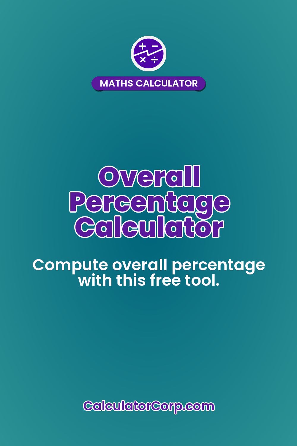 Overall Percentage Calculator