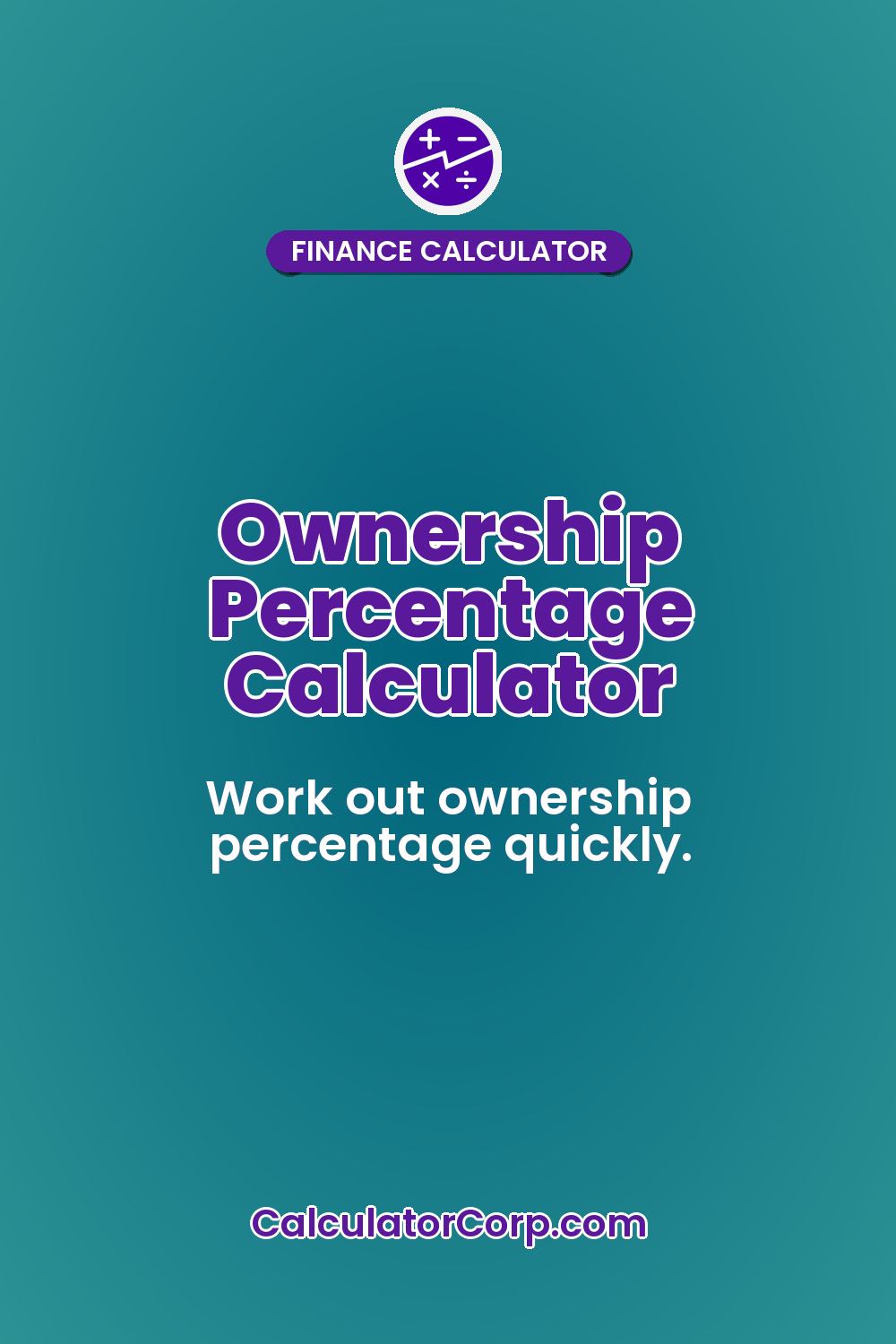 Ownership Percentage Calculator